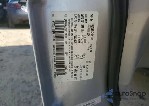 2008 Chrysler Pacifica Lx из США, поврежденный, VIN 2A8GM48L98R100911